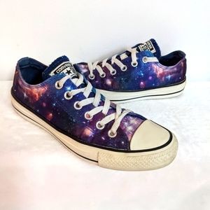 Converse All Star Satin Galaxy Lo Tops Unisex Men-5 Women-7